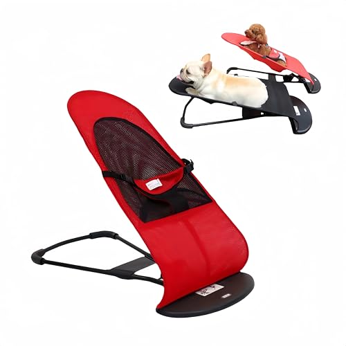 ZIDVOCNIX Schaukelstuhl für Hunde und Katzen, Schaukelstuhl, Schaukelstuhl für den Innenbereich, verstellbar und tragbar, faltbar, max. Gewicht 15 kg, französische Bulldoggen, Corgis, Mini-Schnauzer ZIDVOCNIX Schaukelstuhl für Hunde und Katzen, Schaukelstuhl, Schaukelstuhl für den Innenbereich, verstellbar und tragbar, faltbar, max. Gewicht 15 kg, französische Bulldoggen, Corgis, Mini-Schnauzer von ZIDVOCNIX