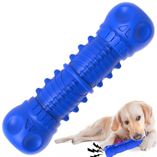 ZIKATON Quietschendes Hundespielzeug für aggressive Kauer, langlebiges Kauspielzeug für große und mittelgroße Hunde, Hundespielzeug, robustes und langlebiges Hundespielzeug mit Naturkautschuk ZIKATON Quietschendes Hundespielzeug für aggressive Kauer, langlebiges Kauspielzeug für große und mittelgroße Hunde, Hundespielzeug, robustes und langlebiges Hundespielzeug mit Naturkautschuk von ZIKATON