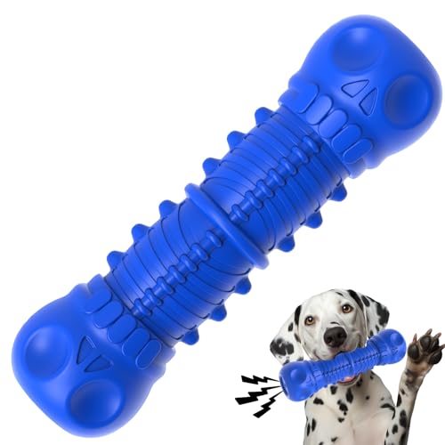 ZIKATON Quietschendes Hundespielzeug für aggressive Kauer, langlebiges Kauspielzeug für mittelgroße und kleine Rassen, Hundespielzeug, robustes und langlebiges Hundespielzeug mit Naturkautschuk ZIKATON Quietschendes Hundespielzeug für aggressive Kauer, langlebiges Kauspielzeug für mittelgroße und kleine Rassen, Hundespielzeug, robustes und langlebiges Hundespielzeug mit Naturkautschuk von ZIKATON