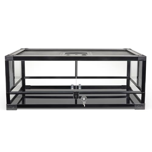 ZILLA QuickBuild Terrarium, Schlanker Glas-Reptilien-Lebensraum, Einfacher Aufbau, Geeignet Für Alle Arten Von Reptilien-Haustieren ZILLA QuickBuild Terrarium, Schlanker Glas-Reptilien-Lebensraum, Einfacher Aufbau, Geeignet Für Alle Arten Von Reptilien-Haustieren von ZILLA