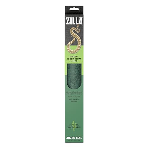 ZILLA Reptilien-Terrarium-Einlage, grün, 40BR/50G von ZILLA