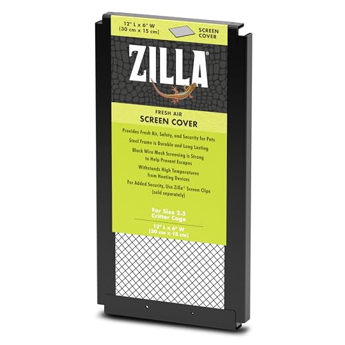 ZILLA Terrarienabdeckungen für Reptilien-Terrarien, 30,5 x 15,2 cm ZILLA Terrarienabdeckungen für Reptilien-Terrarien, 30,5 x 15,2 cm von ZILLA