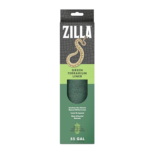 Zilla Reptilien-Terrarium-Bodeneinlage, 33 l/40 l, 29,8 x 120,7 cm, Grün von ZILLA