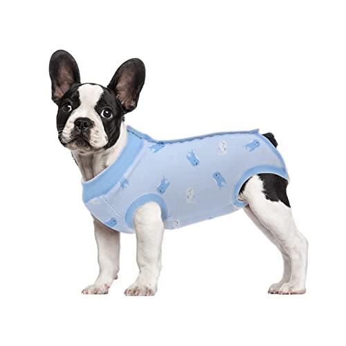 ZIMAOSHAN Hunde-Operationenanzug für Hunde (Genesungsanzug, Bauchwundschutz, medizinische chirurgische Kleidung für Hunde (X-Large, Wal) von ZIMAOSHAN