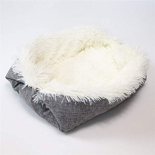 ZINN 2 in 1 Katzen Kissen Matte Plüsch Katzenbett,Flauschig und Weich Katze Schlafen Bett,Katzensofa Klein Hund Bett Haustierbett Katzendecke,katzenbettchen Betten für Katzen ZINN 2 in 1 Katzen Kissen Matte Plüsch Katzenbett,Flauschig und Weich Katze Schlafen Bett,Katzensofa Klein Hund Bett Haustierbett Katzendecke,katzenbettchen Betten für Katzen von ZINN