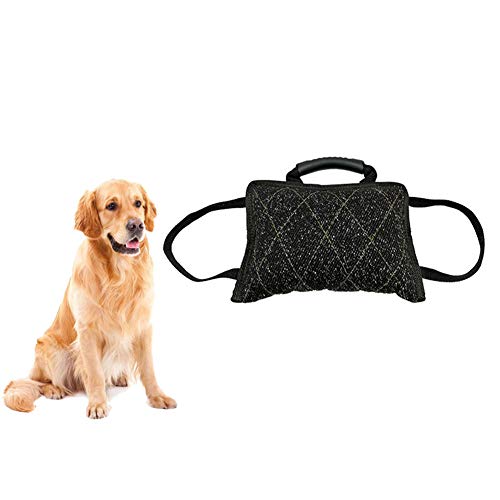 ZINN Verstärktes Jute-Kissen, Trainingskissen, handgefertigt, Keil für Hundetraining, Hundebiss-Training, Schutz, für mittelgroße und große Hunde ZINN Verstärktes Jute-Kissen, Trainingskissen, handgefertigt, Keil für Hundetraining, Hundebiss-Training, Schutz, für mittelgroße und große Hunde von ZINN