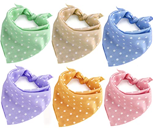 Hundehalstücher für Katzen & Hunde, weich, waschbar, niedlich, verstellbar, für Alltag & Geburtstag, bequemes Geschenk, 6er-Set, Rosa/Grün/Blau/Orange/Violett, für kleine bis große Haustiere Hundehalstücher für Katzen & Hunde, weich, waschbar, niedlich, verstellbar, für Alltag & Geburtstag, bequemes Geschenk, 6er-Set, Rosa/Grün/Blau/Orange/Violett, für kleine bis große Haustiere von ZIRVYIR