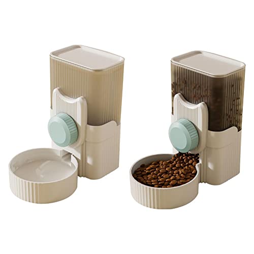 Automatischer Futternapf für Haustiere, zum Aufhängen, Wasser- und Futterbehälter, für Katzen, Kaninchen, Wassertrinker, Welpen, Fütterung von ZIRYXQ