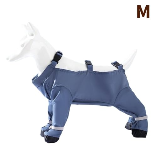 Wasserdicht Hund Stiefel Regen Stiefel Mit Hosenträger, 2025 Neue Outdoor Staub-Proof Hosen Adjustab für Hunde C5L9 Hund Ärmeln Schmutzig-Beweis von ZIRYXQ