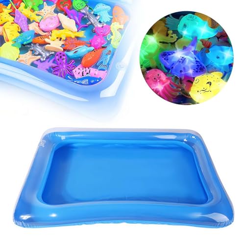 ZIRYXQ Wassersensorische Spielmatte für Katzen, aufblasbare Bauchzeit-Wassermatte, Katzenspielzeug für gelangweilte Indoor-Katzen, verdickte sensorische Wasserspielmatte für Katzen, Wasserspielmatte, ZIRYXQ Wassersensorische Spielmatte für Katzen, aufblasbare Bauchzeit-Wassermatte, Katzenspielzeug für gelangweilte Indoor-Katzen, verdickte sensorische Wasserspielmatte für Katzen, Wasserspielmatte, von ZIRYXQ