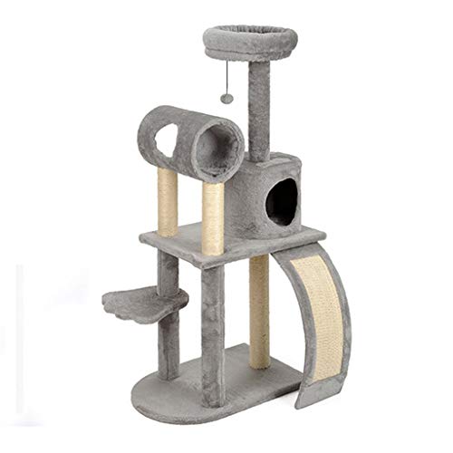 Katzenkletterbaum, Katzenbaum, Katzenturm, Kratzbäume für Katzen, Kätzchen, graue Möbel, Kratzbaum, Kratzbaum, Aktivitätszentrum mit Sisal-Kratzbäumen, Hängemattensitzstangen, Plattform, Katzenbaum, Katzenkletterbaum, Katzenbaum, Katzenturm, Kratzbäume für Katzen, Kätzchen, graue Möbel, Kratzbaum, Kratzbaum, Aktivitätszentrum mit Sisal-Kratzbäumen, Hängemattensitzstangen, Plattform, Katzenbaum, von ZITTRO