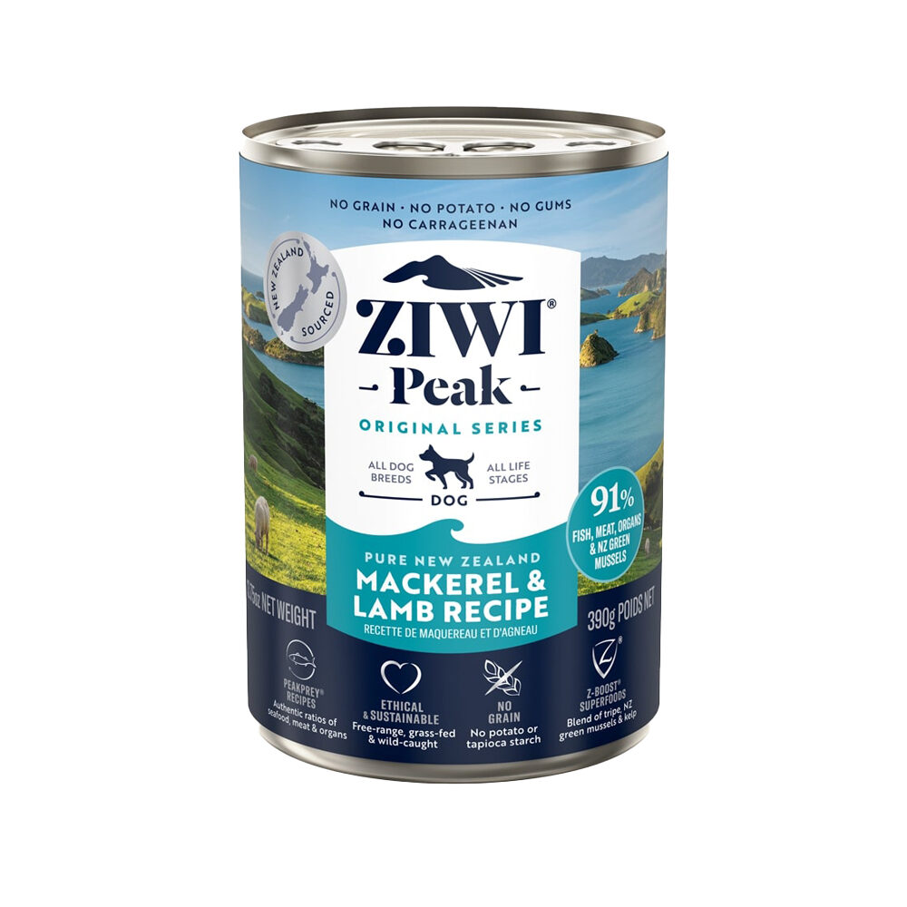 ZIWI Peak Hundefutter - Makrele & Lamm - Dose - 12 x 390 g ZIWI Peak Hundefutter - Makrele & Lamm - Dose - 12 x 390 g von ZIWI Peak