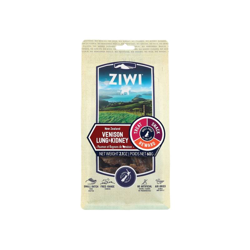 ZIWI Peak Hundesnack Hirsch-Lunge & Hirsch-Niere - 60 g von ZIWI Peak