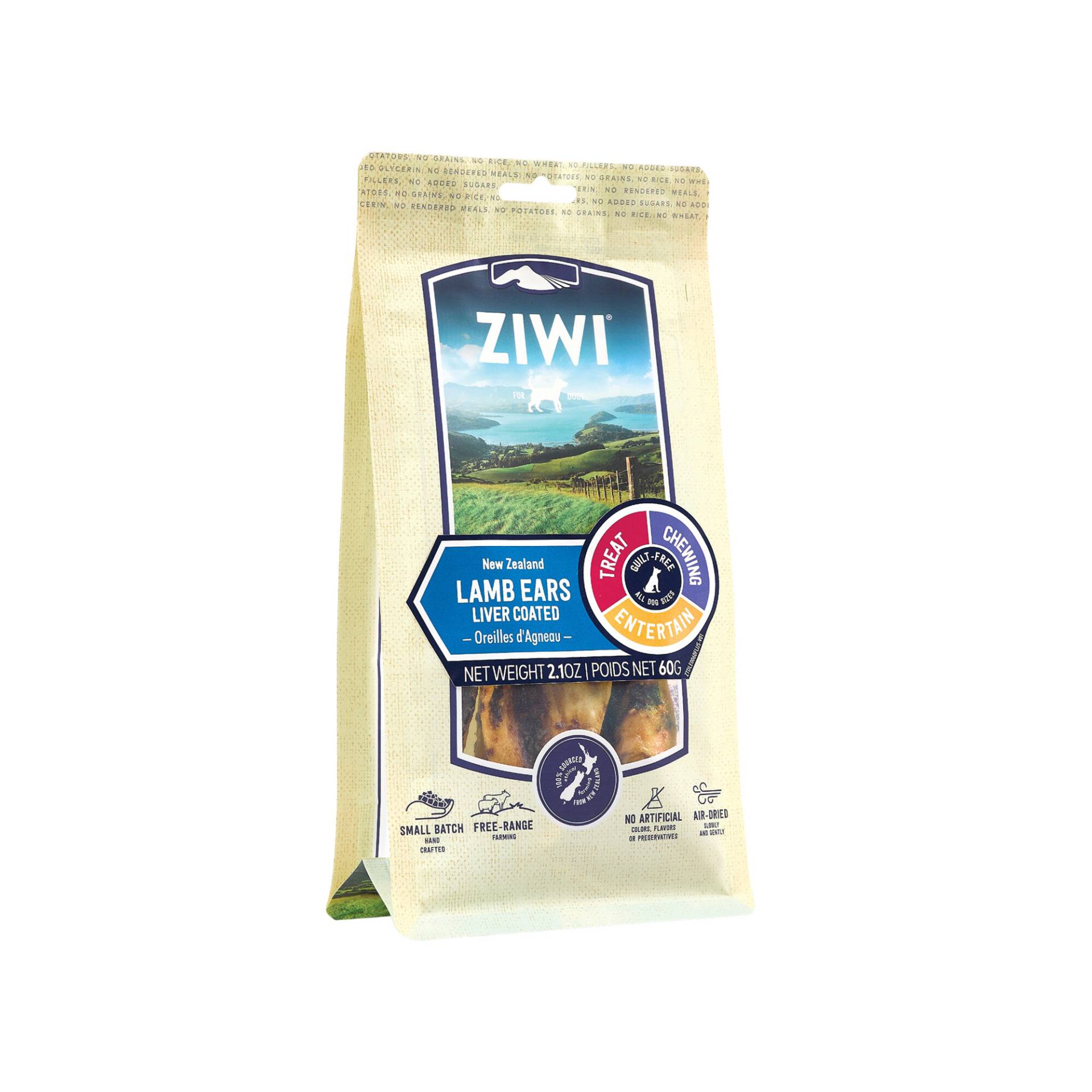 ZIWI Peak Hundesnack Lammohren - 60 g von ZIWI Peak