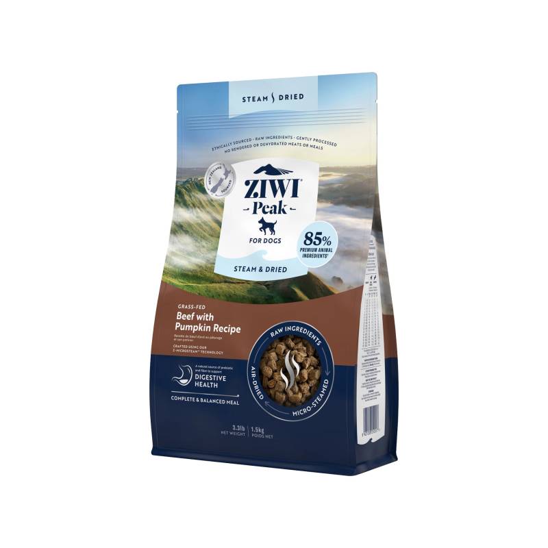 Ziwi Peak Steam & Dried Hundefutter - Rind - 800 g von ZIWI Peak