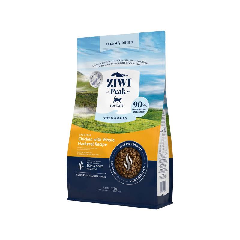 Ziwi Steam & Dried Katzenfutter - Huhn - 2,2 kg Ziwi Steam & Dried Katzenfutter - Huhn - 2,2 kg von ZIWI Peak