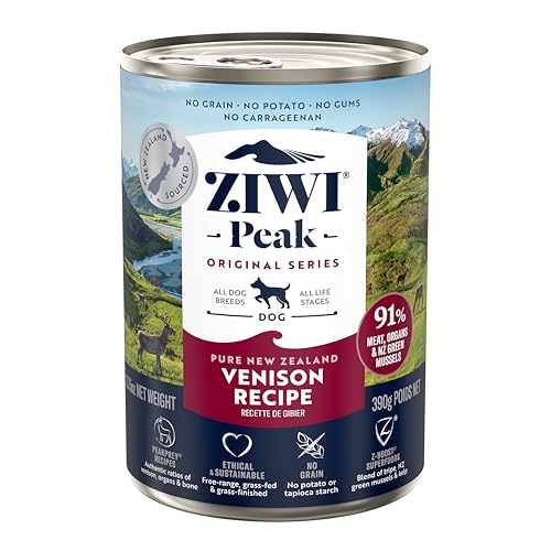 Ziwi Peak - Canned Dog Food Venison - 12 x 390 g von ZIWI