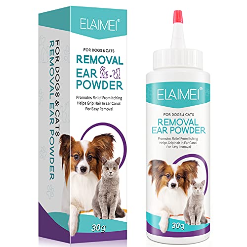 ZIXAOK Ohrenreiniger für Hunde - Entfernung von Ohrenpuder für Haustiere, Behandlung von Hundeohrinfektionen, unterstützt infektionsanfällige Ohren, Ohrengeruch bei Haustieren ZIXAOK Ohrenreiniger für Hunde - Entfernung von Ohrenpuder für Haustiere, Behandlung von Hundeohrinfektionen, unterstützt infektionsanfällige Ohren, Ohrengeruch bei Haustieren von ZIXAOK