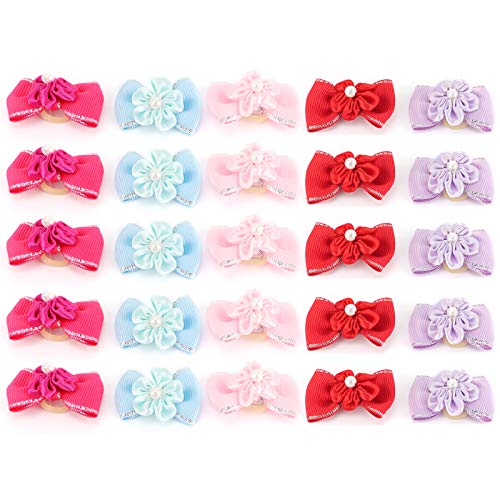 Haustier Haar Bögen Haarseile Mode Bogenmuster Kopfbedeckung Set für Katzen Hunde Accessoires Haustier Haar Bögen Haarseile Mode Bogenmuster Kopfbedeckung Set für Katzen Hunde Accessoires von ZIXINNKC