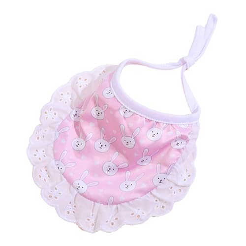 ZIXINNKC Haustier Speichel Handtuch Schnelle Absorption Einstellbare Größe Haltbarer tragbarer Dekoration PET Cats Hunde Hunde von ZIXINNKC