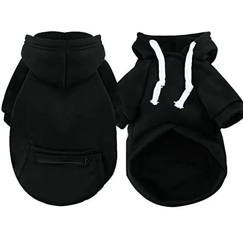 hundebekleidung,hundepullover,Haustier Hoodie Mit Taschen,Hunde wintermantel,hundekostüm,Geeignet für kleine, mittlere und große Hunde Hoodie,hundejacke,Chihuahua Welpe Teddy Pudel von ZIYUEZIKUN