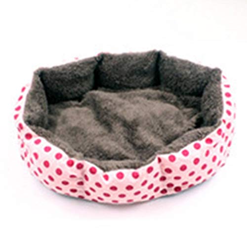 Hundebett Otted Octagonal Kennel Super Soft Cotton Winter warme Hundebett-Katze Nest Removable Wash Welle Haustier-Nest Hundebett Otted Octagonal Kennel Super Soft Cotton Winter warme Hundebett-Katze Nest Removable Wash Welle Haustier-Nest von ZJCNHY