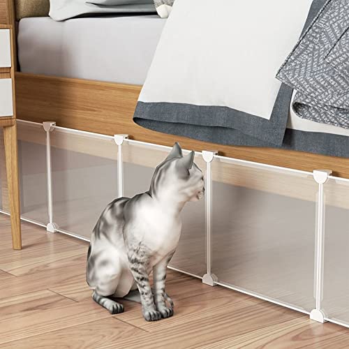 Unter-Couch-Blocker, Unter-Bett-Blocker für Haustiere, Spielzeug-Blocker für unter der Couch, transparenter Unter-Bett-Blocker, um zu verhindern, DASS Haustierspielzeug unter das Bett oder die Sofa- von ZJDYDY