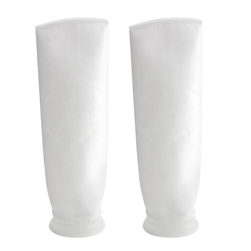 ZJIVQO 2 x 200 Mikron Aquarium-Filtersocken, 10,2 cm, kleine Netzbeutel, Mikron, Aquarium, Marine, Filz-Filterbeutel für Wasserfilter, Flüssigkeitsfiltersocken ZJIVQO 2 x 200 Mikron Aquarium-Filtersocken, 10,2 cm, kleine Netzbeutel, Mikron, Aquarium, Marine, Filz-Filterbeutel für Wasserfilter, Flüssigkeitsfiltersocken von ZJIVQO