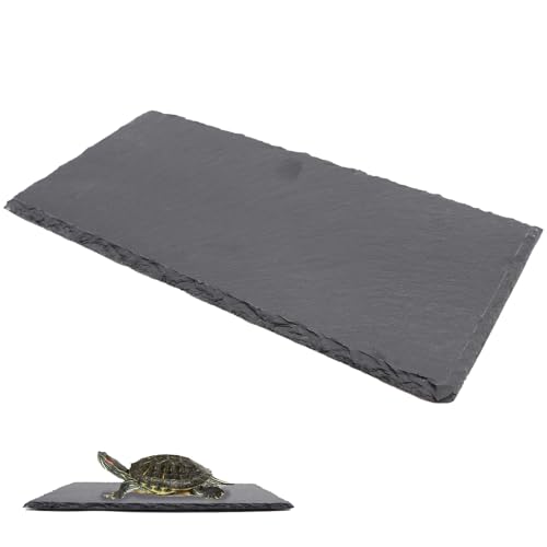 ZJIVQO Reptilien-Plattform, Schiefer, Reptilien-Futterstation, Steinplatte, Schlangenzuchtschale, Schildkröten-Dock für Schildkröte, Eidechse, Schlange und Chamäleon, 25 x 12 cm ZJIVQO Reptilien-Plattform, Schiefer, Reptilien-Futterstation, Steinplatte, Schlangenzuchtschale, Schildkröten-Dock für Schildkröte, Eidechse, Schlange und Chamäleon, 25 x 12 cm von ZJIVQO