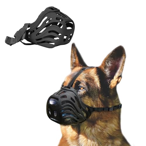 Weicher Maulkorb Für Hunde, Silikon Hundemaulkorb für Mittlere und Große Hunde, Dog Muzzle Schwarz Sicherer und Atmungsaktiv, Anti Giftköder Maulkorb, Verhindert Das Beißen, Kauen Und Bellen (XL) Weicher Maulkorb Für Hunde, Silikon Hundemaulkorb für Mittlere und Große Hunde, Dog Muzzle Schwarz Sicherer und Atmungsaktiv, Anti Giftköder Maulkorb, Verhindert Das Beißen, Kauen Und Bellen (XL) von ZJKUBOIS