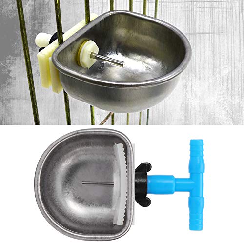 5 Stück Wasserspender für Kaninchen Edelstahl Automatischer Kaninchentrinker Nippel Kaninchen Automatischer Tränke Tränkebecher Geflügel Trinknapf Tiere Trinker Nippel Farm von ZJchao