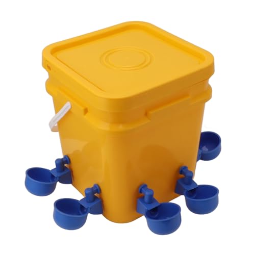 Automatic Chicken Waterer Cup 12L Handheld Geflügeltrinkung Ausrüstung Gänse Ente (ZJchao8nmpekd72u-11) von ZJchao