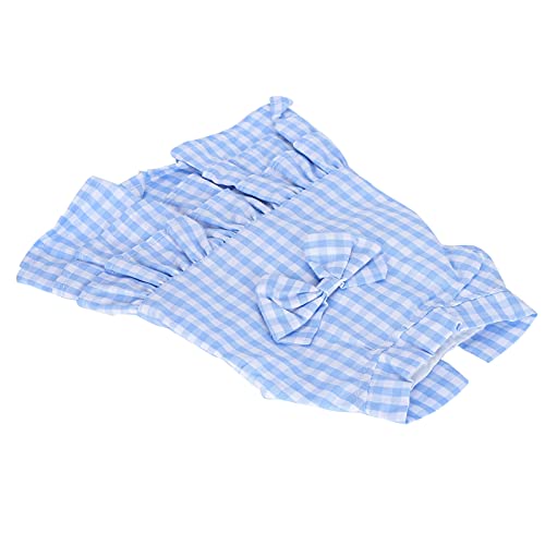 Blaue Sommerkleidung für Haustiere, ärmelloses T-Shirt-Rock-Bowknot-Kleid aus Polyester, Leicht zu Reinigen, Hunde-Shirt-Rock für Haustiere, mit ärmellosem Blaue Sommerkleidung für Haustiere, ärmelloses T-Shirt-Rock-Bowknot-Kleid aus Polyester, Leicht zu Reinigen, Hunde-Shirt-Rock für Haustiere, mit ärmellosem von ZJchao