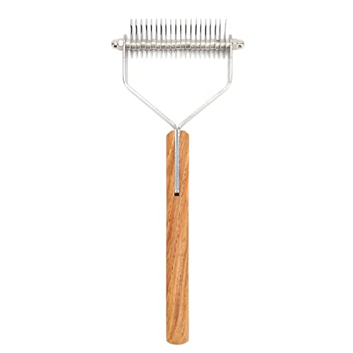 Deshedding Hundepinsel, Doppelseitiges Deshedding Demating Tool Undertock Rechen für Hunde Haustier -Undertoder Deshedding Hundepinsel, Doppelseitiges Deshedding Demating Tool Undertock Rechen für Hunde Haustier -Undertoder von ZJchao