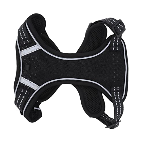 Easy Walk Hundekabelbaum, Hundesicherheitsweste Reflektierende Streifen Sicherheitsnetzhundweste Gurte Hundekabelbaum Einstellbare Weiche Gepolsterte Haustierweste für Kleine von ZJchao
