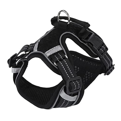 Easy Walk Hundekabelbaum, Hundesicherheitsweste Reflektierende Streifen Sicherheitsnetzhundweste Gurte Hundekabelbaum Einstellbare Weiche Gepolsterte Haustierweste für Kleine Easy Walk Hundekabelbaum, Hundesicherheitsweste Reflektierende Streifen Sicherheitsnetzhundweste Gurte Hundekabelbaum Einstellbare Weiche Gepolsterte Haustierweste für Kleine von ZJchao