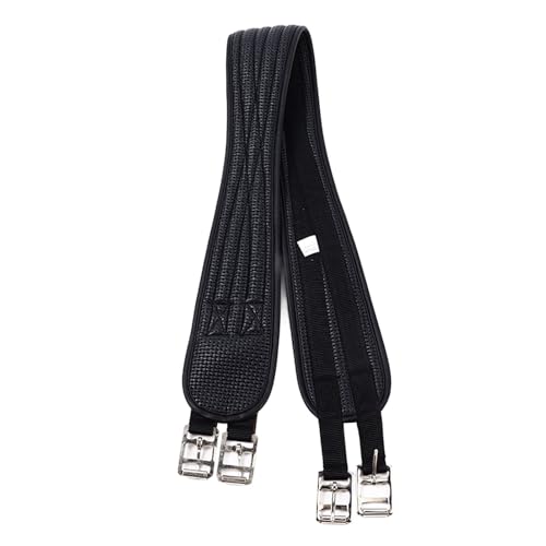 Englischer Umfang, Pferdegirth Training Umfang Konturierte Konturierte Scheußlose Elastic Horse Girths Gepolstert Strukturierte Weiche Schwarze Pferdeburge für Pferdelieferungen von ZJchao