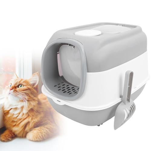 Geruchskontrollierende Katzentoilette, Vollständig Geschlossene Katzentoilette, Oben Offen, Extra Große Katzentoilette, Intelligente, Desodorierende Haustiertoilette, Geruchskontrollierende Katzentoilette, Vollständig Geschlossene Katzentoilette, Oben Offen, Extra Große Katzentoilette, Intelligente, Desodorierende Haustiertoilette, von ZJchao