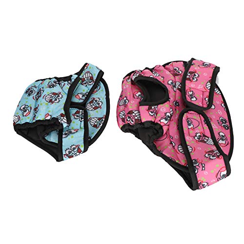 Hund Windeln Weiblich, 2pcs Hundetier Haustier Unterwäsche Hipies Shorts Waschable Hundewindeln Weiblich Weiche Atmungsbezogene Hundehöfe Physiologische Hosen Weibliche Hund Windeln für Kleine (XL) Hund Windeln Weiblich, 2pcs Hundetier Haustier Unterwäsche Hipies Shorts Waschable Hundewindeln Weiblich Weiche Atmungsbezogene Hundehöfe Physiologische Hosen Weibliche Hund Windeln für Kleine (XL) von ZJchao