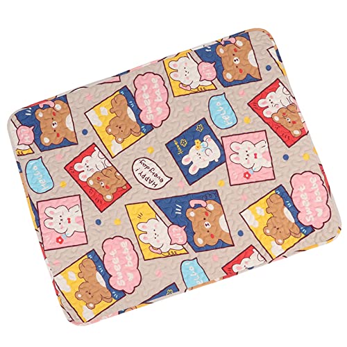 Hundebett, Hundekiste Matte Weiche Baumwolle Super Saugfähige Haustier Schlafmatte Haustier Bett Flachhunde Käfigmatte Kiste Pads für Hundekäfige für Innen Im Freien Kleine Bis Große Katzen Hund, von ZJchao