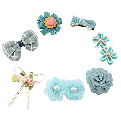Hundehaarklammern, 7pcs Katze Niedliche Haarnadel Hunde Barrettes für Kleine Hunde Haare Kleine Mittlere Haar Bögen Topknoten Mops Hundehaarklammern Haustier Kopfschmuck für Haustiere Welpen Katzen Hundehaarklammern, 7pcs Katze Niedliche Haarnadel Hunde Barrettes für Kleine Hunde Haare Kleine Mittlere Haar Bögen Topknoten Mops Hundehaarklammern Haustier Kopfschmuck für Haustiere Welpen Katzen von ZJchao