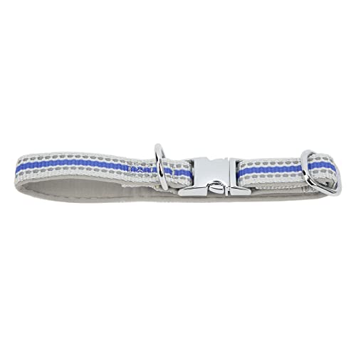 Hundehalsbänder für Kleine Hunde, Welpenkragen Reflektierende Hundehalsband Weiche Atmungsaktive Nylon -Haustierkragen Verstellbare Sicherheit Nylonkragen mit Schnalle für Kleine Mittelgroßen Großen von ZJchao