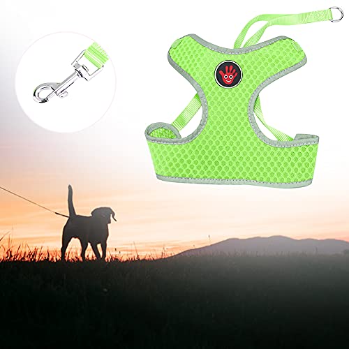 Hundekabelbaum, Ziehen von Traktion Leinen Seilhundkabelbaum Mittelgroßer Hundehund Atmungsaktivem Mesh Weste Haustier Brustgurt Hundegurt Kleiner Hunde für Kleine, Mittlere Hunde, (M) von ZJchao