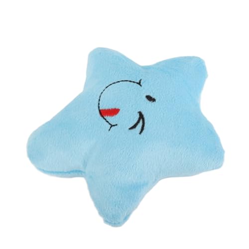 Hundespielzeug für Aggressive Kauen, Hundespielzeug, um Sie Beschäftigt, um Haustier Bite Quietsch Spielzeug für Kleine Hunde Smile Stern süß Gefülltes Spielzeug Katzen und Kleine Tiere zu üben von ZJchao