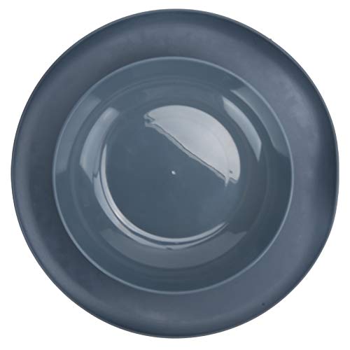 Keine Verschüttungswasserschale für Hunde, Abnehmbare Nicht -Slip -Anti Verschüttung Pet Bowl Spill Proof Hundewasserschale mit Großer Kapazität Hundwasserschale für Welpenkätzchen (Grey) von ZJchao