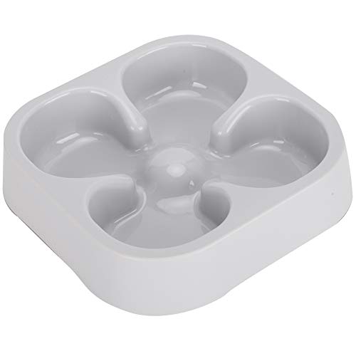 Langsame Wasserschale für Hunde, Katze Slow Feeder Labyrinth Hundefutter Schüssel Hunde Schüssel Langsame Futtermittel -Plastik Anti -Drossel Fütterungsschale für Katzen, Alle Rassen Haustiere, 7,9 von ZJchao