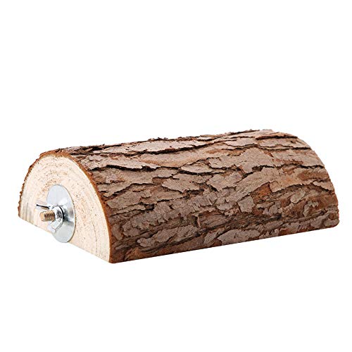 Sitzstange aus Holz für Haustiere, Holzplattform für Hamster, Eichhörnchen, Vögel, Papageien, Zum Stehen oder Ausruhen Im Käfig, Geeignet für Kleine Sitzstange aus Holz für Haustiere, Holzplattform für Hamster, Eichhörnchen, Vögel, Papageien, Zum Stehen oder Ausruhen Im Käfig, Geeignet für Kleine von ZJchao