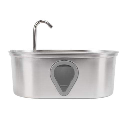 Trinkbrunnen für Hunde, Trinkbrunnen für Katzen, Automatischer Zirkulierender Gefilterter Trinkbrunnen für Haustiere, 3,5 L, 304 Edelstahl, Hergestellt mit Leisem Betriebsdesign, Trinkbrunnen für Hunde, Trinkbrunnen für Katzen, Automatischer Zirkulierender Gefilterter Trinkbrunnen für Haustiere, 3,5 L, 304 Edelstahl, Hergestellt mit Leisem Betriebsdesign, von ZJchao
