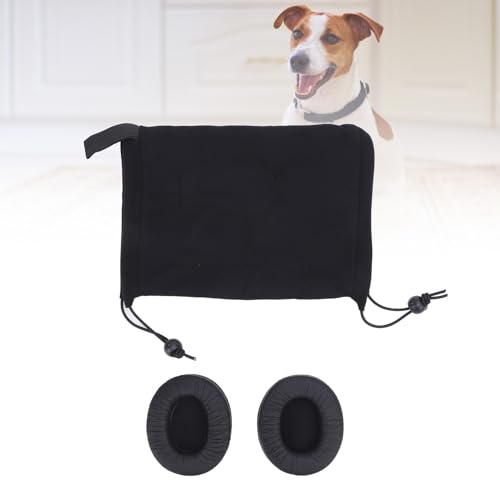 ZJchao Beruhigender Kapuzenpullover für Hunde, Ohrenschützer für Hunde, Ohrenschützer Zur Linderung von Angstzuständen, Geräuschunterdrückung, Ohrenschützer für Hunde, für die (M) von ZJchao
