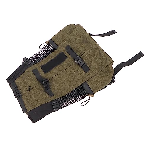 ZJchao Cat -Rucksackträger, Mesh Kleiner Katzenträger - für Mittelgroße Hundepapler Kätzchen Hasen Hunde Airline Zugelassene Haustierträger Katzen für Reisewanderung (Gras-Grün) von ZJchao